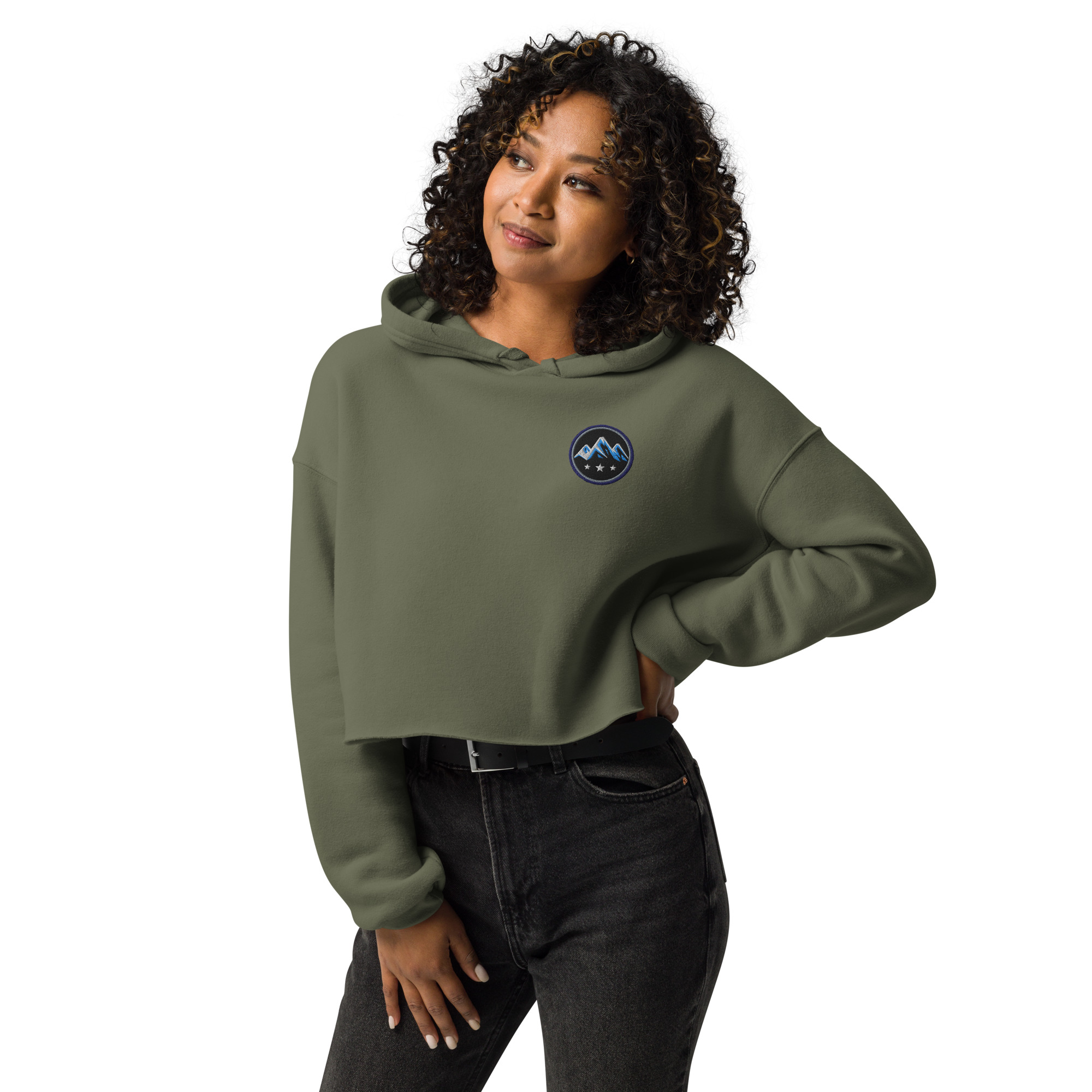 Apex Women's Crop Hoodie - Image 3