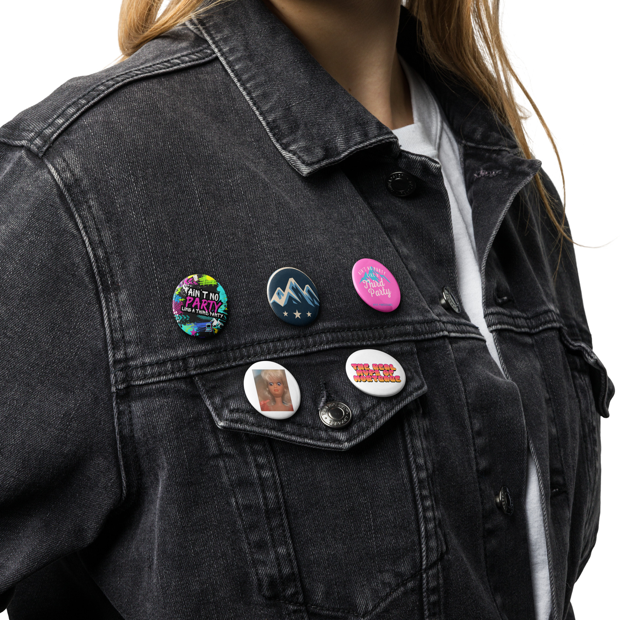 Set of pin buttons - Image 4