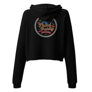 Leopard Party Crop Hoodie