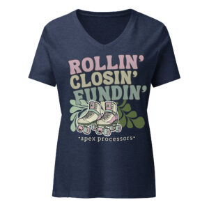 Rollin' Women’s v-neck t-shirt