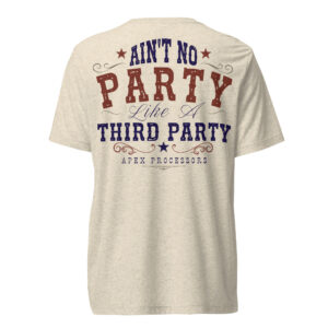 Western Party  t-shirt